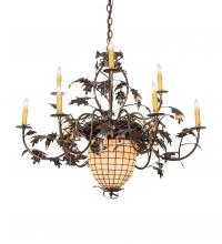 Luma-Spec Lighting 223642 - 39" Wide Greenbriar Oak 9 Light Chandelier