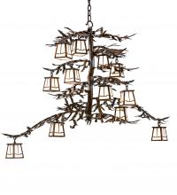 Luma-Spec Lighting 223801 - 48" Long Pine Branch 12 Light Chandelier