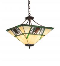 Luma-Spec Lighting 224378 - 18" Wide Pinecone Ridge Inverted Pendant
