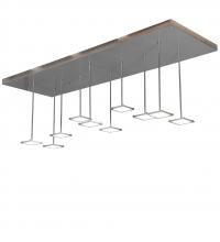 Luma-Spec Lighting 225206 - 75" Long Kossar Ceiling Fixture
