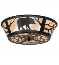 Luma-Spec Lighting 225872 - 22" Wide Bear on the Loose Flushmount