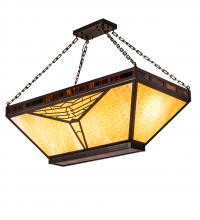 Luma-Spec Lighting 226306 - 48" Long Nuevo Mission Oblong Semi-Flushmount