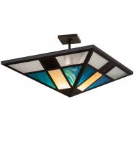 Luma-Spec Lighting 226765 - 30" Square Polaris Semi-Flushmount