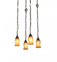 Luma-Spec Lighting 227606 - 16" Square Bungalow 4 Light Cascading Pendant
