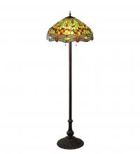 Luma-Spec Lighting 229131 - 62" High Tiffany Hanginghead Dragonfly Floor Lamp