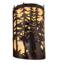 Luma-Spec Lighting 229318 - 12" Wide Tall Pines Deer Wall Sconce
