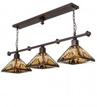 Luma-Spec Lighting 230064 - 48" Long Nuevo Mission 3 Light Island Pendant