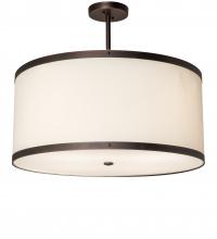 Luma-Spec Lighting 230681 - 28" Wide Cilindro Eggshell Textrene Pendant