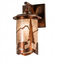 Luma-Spec Lighting 230734 - 8" Wide Fulton Lone Bear Wall Sconce