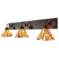 Luma-Spec Lighting 231033 - 36" Wide Delta Jadestone 3 Light Vanity Light