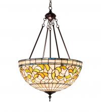 Luma-Spec Lighting 232184 - 20" Wide Tiffany Turning Leaf Inverted Pendant