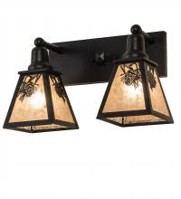 Luma-Spec Lighting 232545 - 17" Wide Winter Pine 2 Light Vanity Light