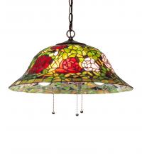 Luma-Spec Lighting 232777 - 20" Wide Tiffany Rosebush Pendant