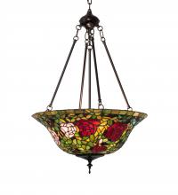 Luma-Spec Lighting 232778 - 20" Wide Tiffany Rosebush Inverted Pendant