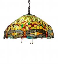 Luma-Spec Lighting 232780 - 20" Wide Tiffany Hanginghead Dragonfly Pendant
