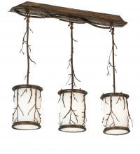 Luma-Spec Lighting 232925 - 32" Long Branches 3 Light Island Pendant