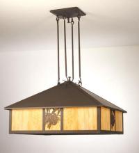 Luma-Spec Lighting 23294 - 38"Sq Winter Pine Pendant