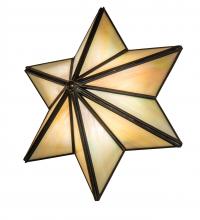 Luma-Spec Lighting 233309 - 11" Wide Star Wall Sconce