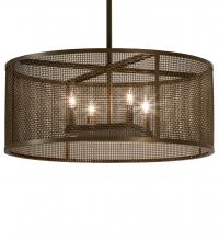 Luma-Spec Lighting 233548 - 24" Wide Cilindro Rame Pendant