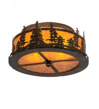 Luma-Spec Lighting 233628 - 16" Wide Tall Pines Flushmount