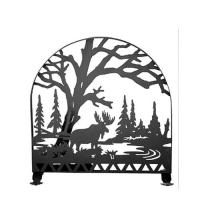 Luma-Spec Lighting 23365 - 30"W X 30"H Moose Creek Arched Fireplace Screen