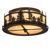 Luma-Spec Lighting 233881 - 16" Wide Tall Pines Flushmount