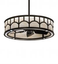 Luma-Spec Lighting 235135 - 37" Wide Mission Hill Top Chandel-Air