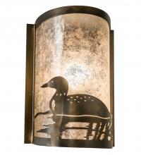 Luma-Spec Lighting 235600 - 8" Wide Loon Left Wall Sconce