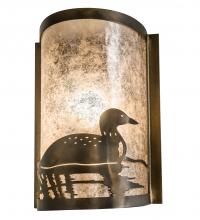 Luma-Spec Lighting 235602 - 8" Wide Loon Right Wall Sconce