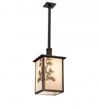 Luma-Spec Lighting 236275 - 12" Square Hyde Park Bambuseae Pendant