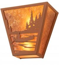 Luma-Spec Lighting 236835 - 13" Wide Canoe At Lake Wall Sconce