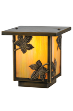 Luma-Spec Lighting 23702 - 6.5"Sq Hyde Park Maple Leaf Deck Light