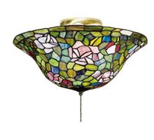 Luma-Spec Lighting 23821 - 16" Wide Tiffany Rosebush Fan Light Fixture