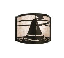 Luma-Spec Lighting 23829 - 12" Wide Sailboat Wall Sconce