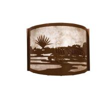 Luma-Spec Lighting 23832 - 12" Wide Alligator Wall Sconce