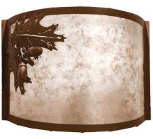 Luma-Spec Lighting 23836 - 12" Wide Oak Leaf & Acorn Wall Sconce