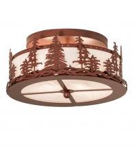 Luma-Spec Lighting 238688 - 16" Wide Tall Pines Flushmount