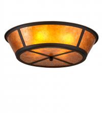 Luma-Spec Lighting 238879 - 22" Wide Craftsman Prime Flushmount