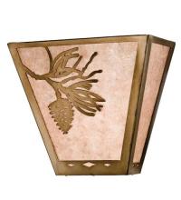 Luma-Spec Lighting 23905 - 13"W Balsam Pine Wall Sconce