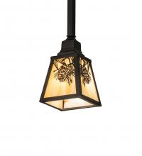 Luma-Spec Lighting 239256 - 5.5" Square Winter Pine Mini Pendant