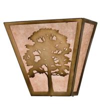 Luma-Spec Lighting 23938 - 13"W Oak Tree Wall Sconce