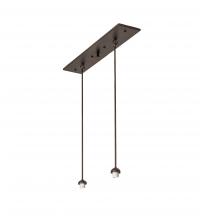 Luma-Spec Lighting 239868 - 37" Long Mahogany Bronze 2 Light Island Pendant Hardware
