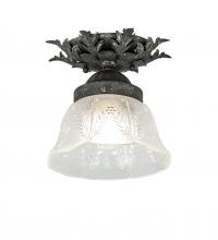 Luma-Spec Lighting 239955 - 8.5" Wide Fancy Floral W/Summer Wheat Flushmount
