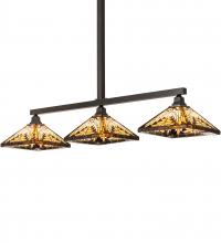 Luma-Spec Lighting 240482 - 63" Long Nuevo Mission 3 Light Island Pendant