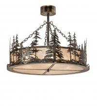 Luma-Spec Lighting 241418 - 36" Wide Tall Pines Inverted Pendant