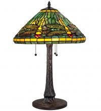 Luma-Spec Lighting 241975 - 22" High Tiffany Dragonfly Table Lamp