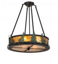 Luma-Spec Lighting 242026 - 20" Wide Tall Pines Semi-Flushmount