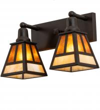 Luma-Spec Lighting 242401 - 17" Wide "T" Mission 2 Light Vanity Light