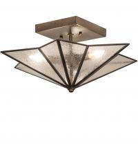 Luma-Spec Lighting 242585 - 16" Wide Star Semi-Flushmount