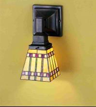 Luma-Spec Lighting 24274 - 5"W Mission Mahogany Bronze 1 LT Wall Sconce Hardware